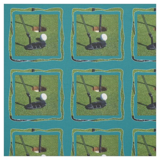 Op Par bij Golf, Stof (Swatch)
