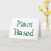 Op plant gebaseerd kaart (Gele Bloem)