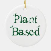 Op plant gebaseerd keramisch ornament (Achterkant)