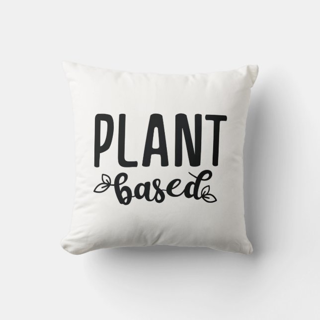 Op plant gebaseerd kussen (Voorkant)