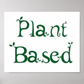 Op plant gebaseerd poster (Voorkant)