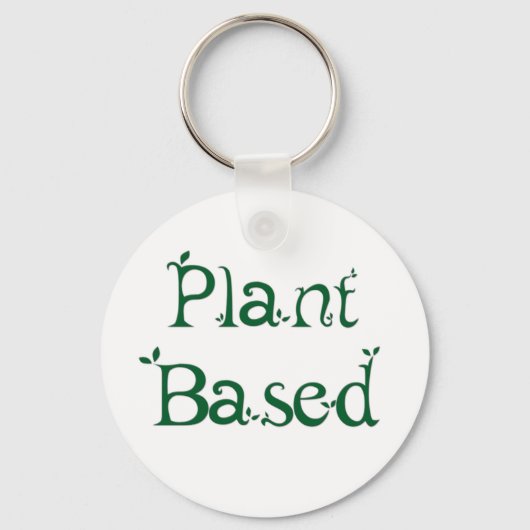 Op plant gebaseerd sleutelhanger (Voorkant)