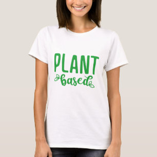 Op plant gebaseerd t-shirt