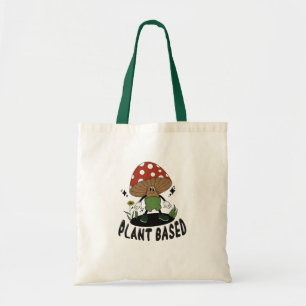 op plant gebaseerd tote bag
