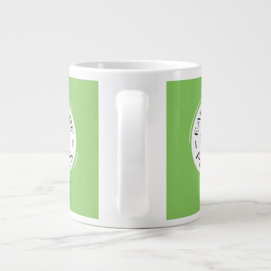 Op plant gebaseerd veen eet meer Plant schoon voed Grote Koffiekop (Achterkant)