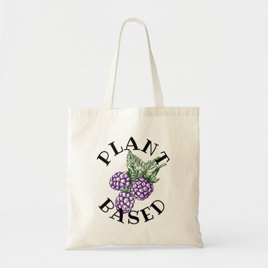 Op plant gebaseerd | Vegan Tote Bag (Voorkant)