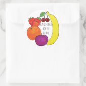 Op plant gebaseerd voor de toekomstige sticker (Tas)