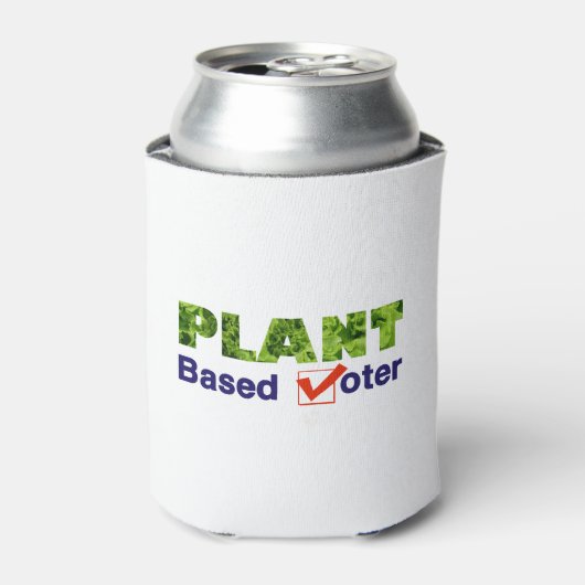 Op plant gebaseerde kiezer blikjeskoeler (Blikje Voorkant)