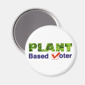 Op plant gebaseerde kiezer magneet (Voorkant / Achterkant)
