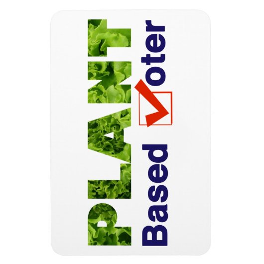 Op plant gebaseerde kiezer magneet (Verticaal)