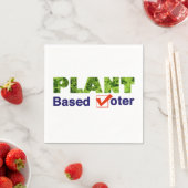 Op plant gebaseerde kiezer servet (Insitu)