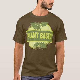 Op plant gebaseerde Vegetable Vegetarian Plant Fun T-shirt