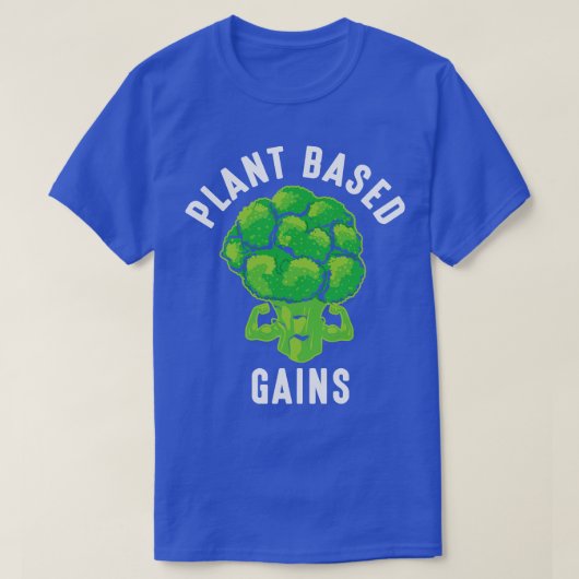 op plant gebaseerde winsten t-shirt (Design voorkant)