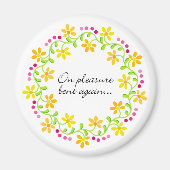 Op plezier gebogen weer - Austen Pride & Prejudice Magneet (Voorkant)