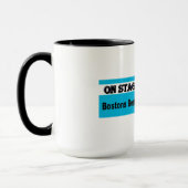 Op podium met Mok van Mantis Coffee (Links)