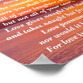 OP Poster LOVE-gedicht (Hoek)