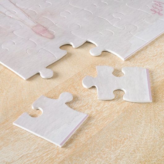 Op punt balletdansers legpuzzel (Zijkant)