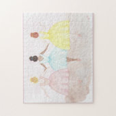 Op punt balletdansers legpuzzel (Verticaal)