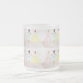 Op punt balletdansers matglas koffiemok (Center)