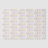 Op punt balletdansers tissuepapier (Voorkant)