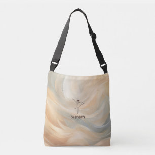 Op punt crossbody tas