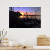 Op punt in de Arkansas Duck Blind Poster (Keuken)