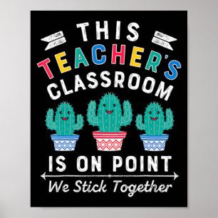 Op punt steken we samen weer terug naar school Tea Poster
