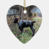 Op puntpuppy keramisch ornament (Rechts)