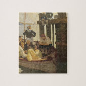 Op Queen's Ferry van NC Wyeth,  piraten Legpuzzel (Verticaal)