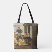 Op Queen's Ferry van NC Wyeth,  piraten Tote Bag (Achterkant)
