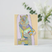 "Op reis" door Ruchell Alexander Briefkaart (Staand voorkant)