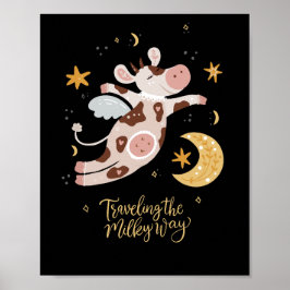 op reis langs de melkweg poster