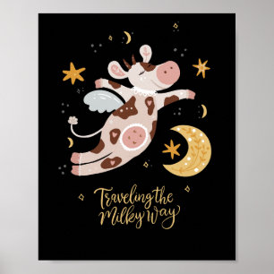 op reis langs de melkweg poster