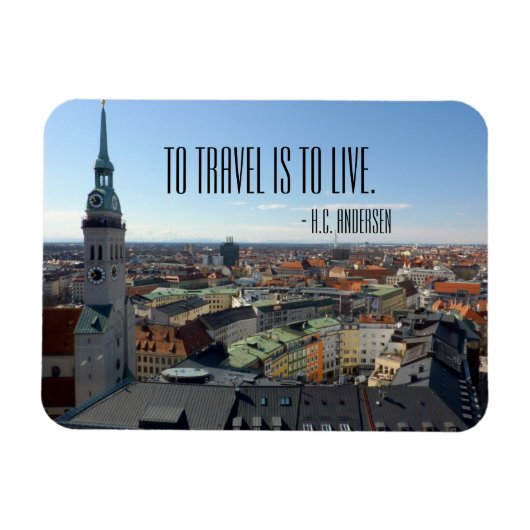 Op reis magneet (Horizontaal)