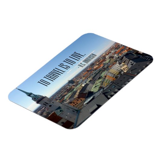 Op reis magneet (Linkerzijde)