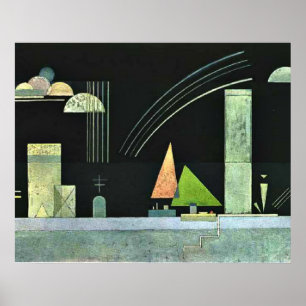 Op Rest door Kandinsky Poster