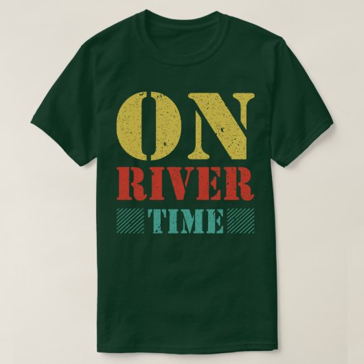 Op River Time  T-shirt (Design voorkant)