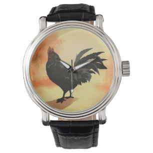 Op - Rooster Horloge