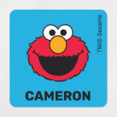 Op Sesamstraat Persoonlijke Kinderstickers Labels (Design 1)