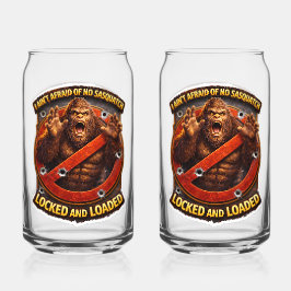 Op slot en geladen Sasquatch kan glas drinken