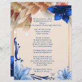 Op speciaal papier voor het schrijven van calorieë (Voorkant / Achterkant)