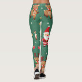 Op speciale dagen, speciale kerst leggings (Achterkant)