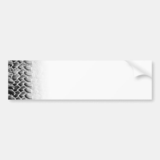 Op spoor bumpersticker (Voorkant)