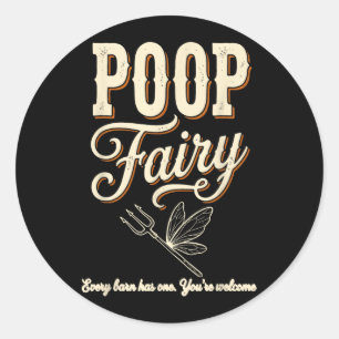 op Sprekend Iedere Schuur Heeft Eén Leuk Grappig H Ronde Sticker