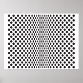 Op Stippen B&W Poster (Voorkant)