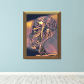 Op Stomme Wrapped Canvas Afdruk (Insitu (Houten vloer))