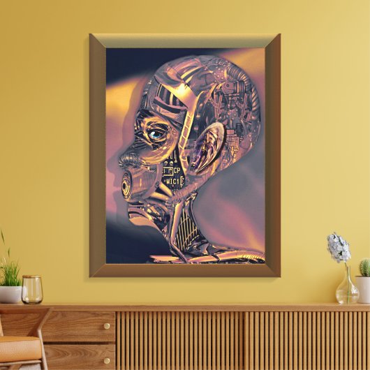 Op Stomme Wrapped Canvas Afdruk (Insitu (Woonkamer))