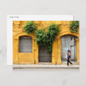 Op straat, Cartagena, Colombia Briefkaart (Voorkant / Achterkant)