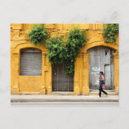 Op straat, Cartagena, Colombia Briefkaart