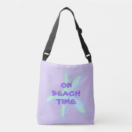 Op strand Time Starfish Lavender Crossbody Bag Tas